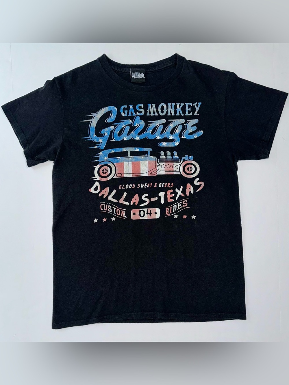 Gas Monkey Garage “Blood, Sweat, & Beers” Dallas Texas Shirt